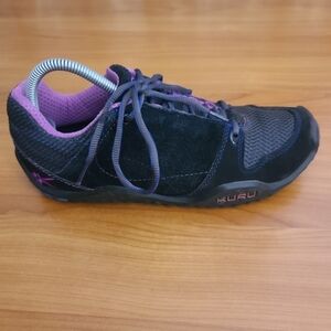 Kuru Chicane Shoes Sneakers Women Size 9.5 Black Suede Upper